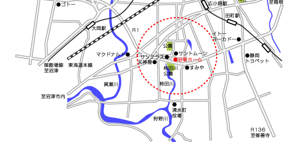 当社案内図