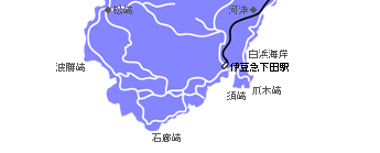 伊豆半島地図メニュー